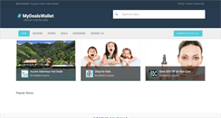 Desktop Screenshot of mydealswallet.com